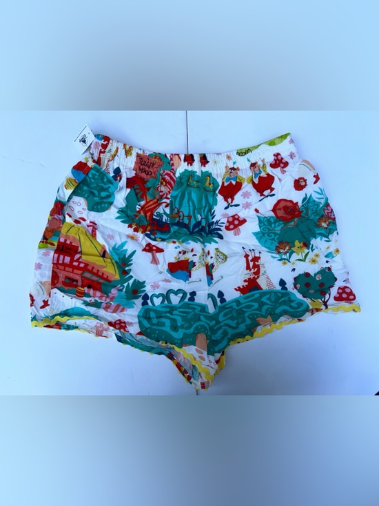 Alice in Wonderland Button Up Top & Short Set - Picture 5 of 6